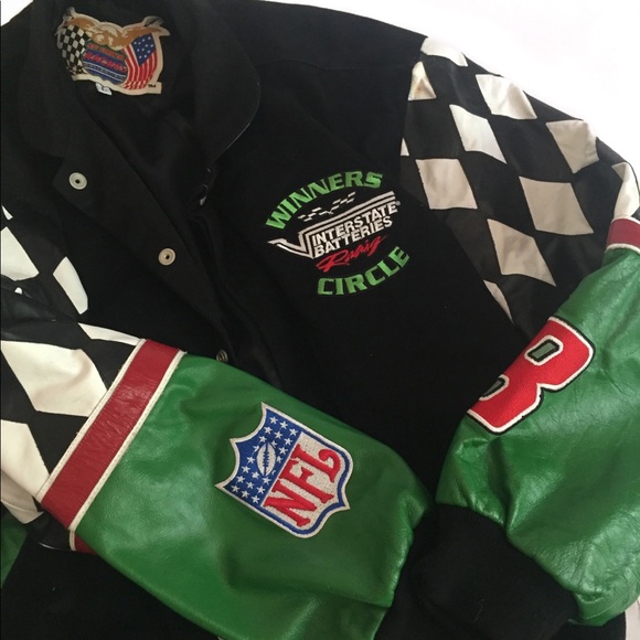 NASCAR winners circle leather jacket - Picture 4 of 4
